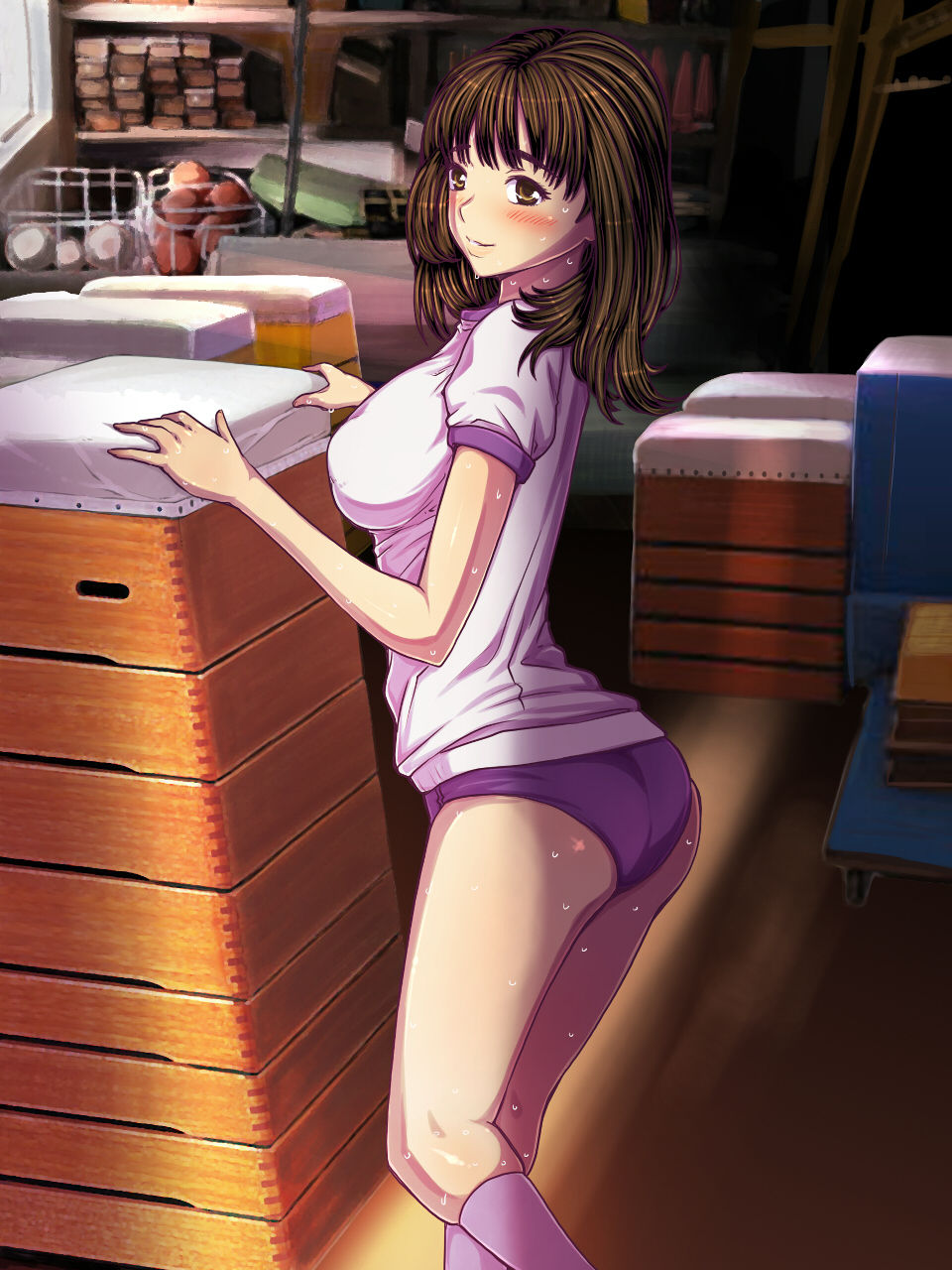 Taiiku Souko de Houkago ni ~Yoshizuki Iori no Baai~ Hobakuhen page 9 full