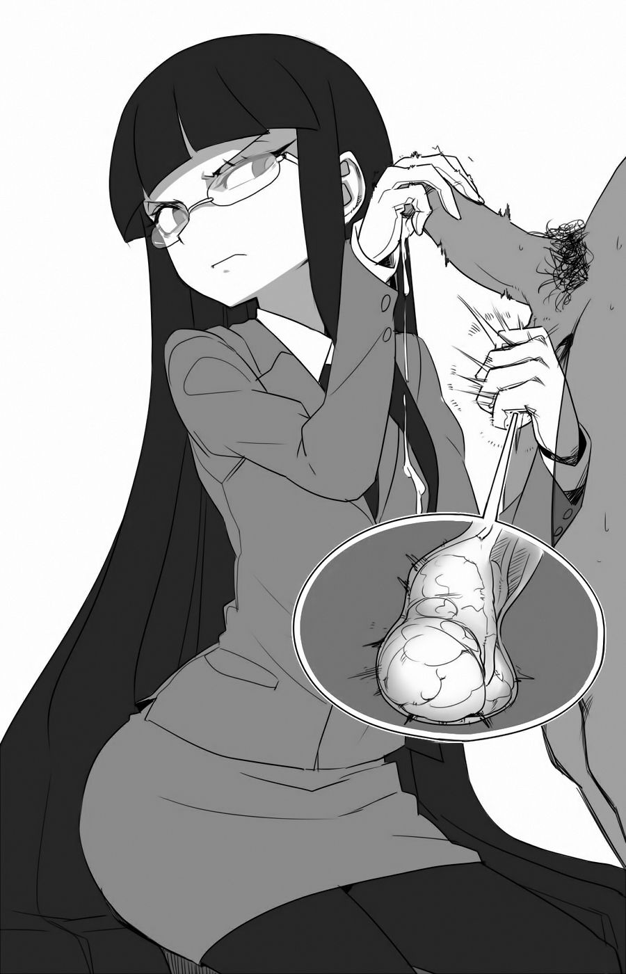 I wonder if i'll crush testicles / 睾丸潰してやろうかしら page 2 full