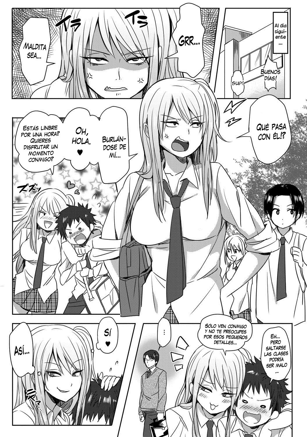 Bitch-chan vs. Megane-kun page 5 full