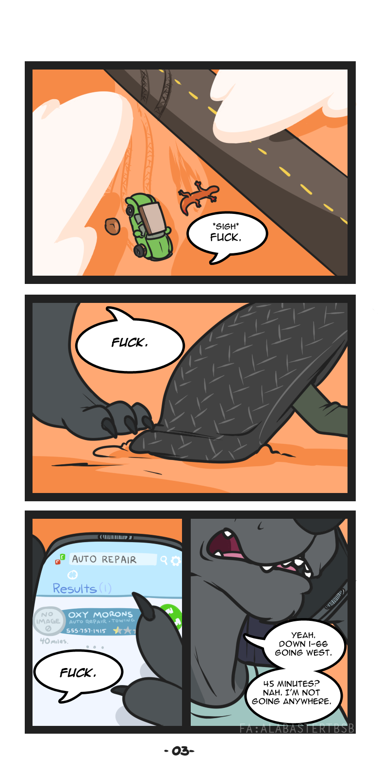 Roadkill page 3 full