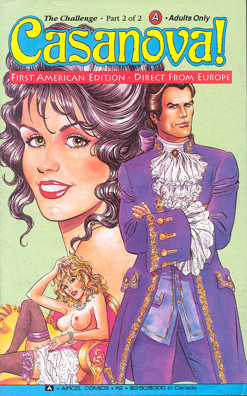 Casanova! The Challenge Part 2 of 2 A page 1 full