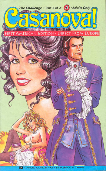 Casanova! The Challenge Part 2 of 2 A cover