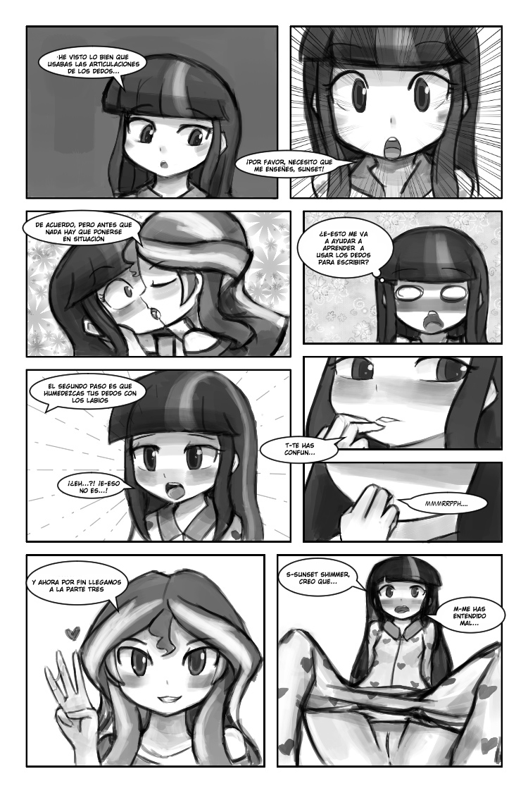 Sunset Shimmer's Finger Technique page 4 full