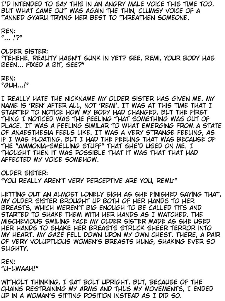 Yandere Aneki ga Ore o Onna ni Shita! | My Yandere older sister M-to-F'ed me! page 8 full