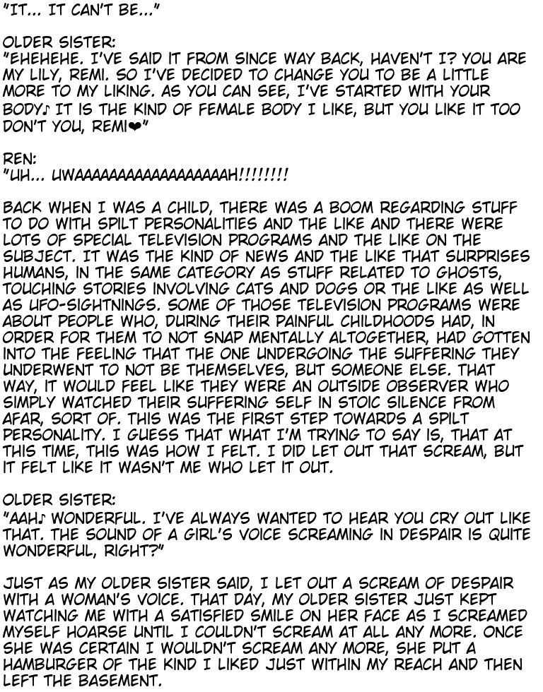 Yandere Aneki ga Ore o Onna ni Shita! | My Yandere older sister M-to-F'ed me! page 9 full
