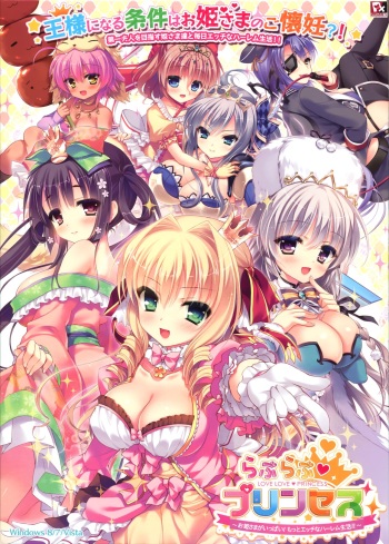 Love Love ♥ Princess ~Ohime-sama ga Ippai! Motto Ecchi na Harem Seikatsu!!~ cover