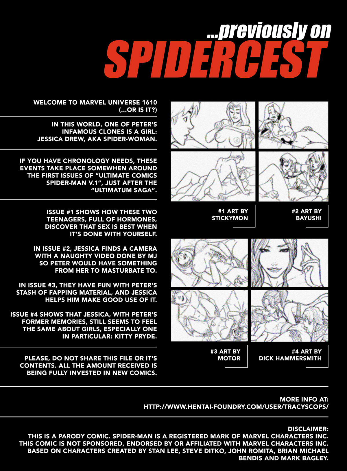 Ultimate Spider-Man XXX 5 - Spidercest - a phaser set to cum page 2 full