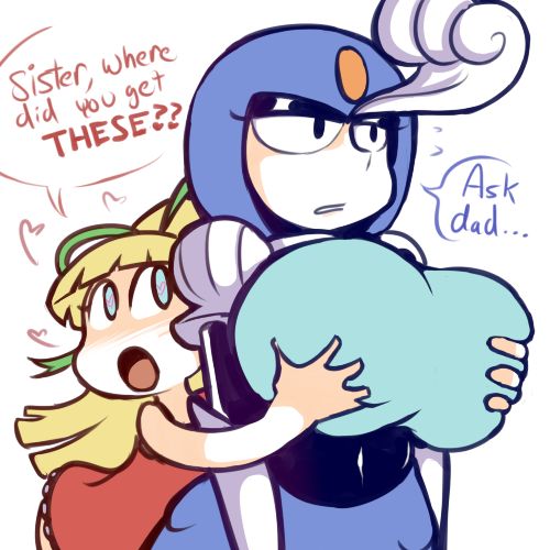 Megaman and friends hentai  part 2 page 3 full
