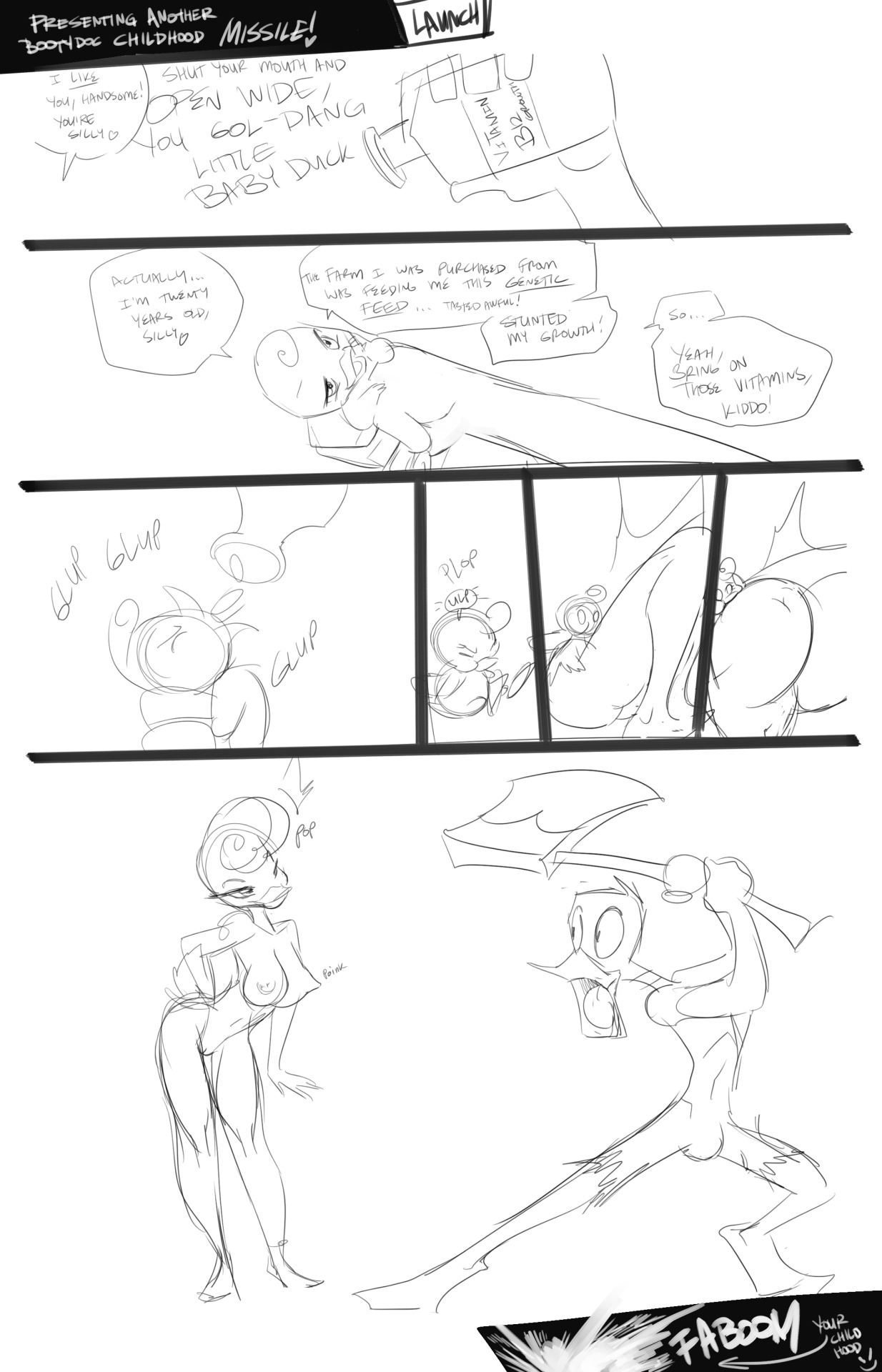 Childhood Missile page 1 full