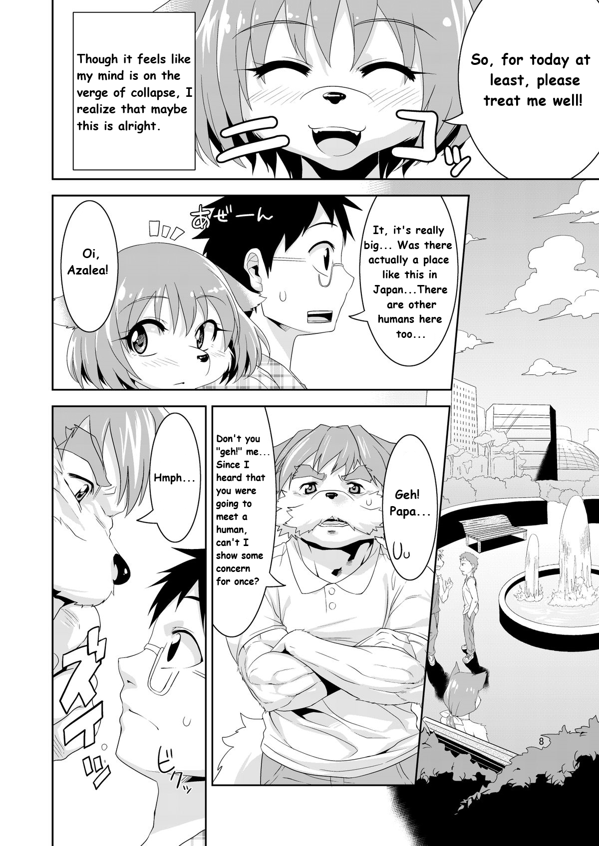 Kemono Datte Koi Shitai | She's a Kemono, but I want her page 8 full