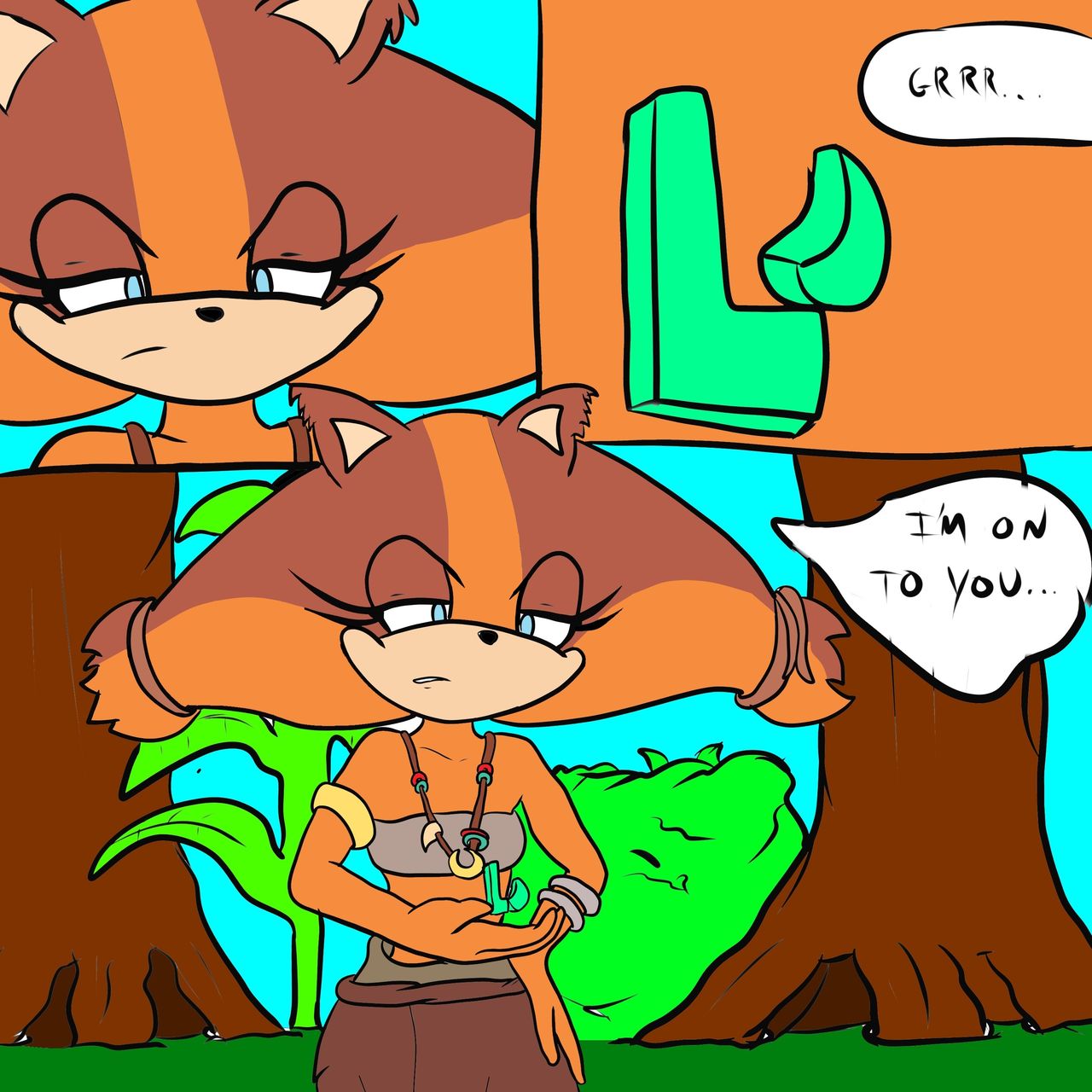 The Mighty Sticks! page 1 full