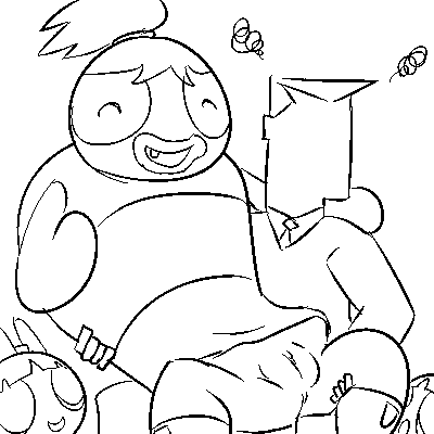 Artist Bloggerman page 8 full