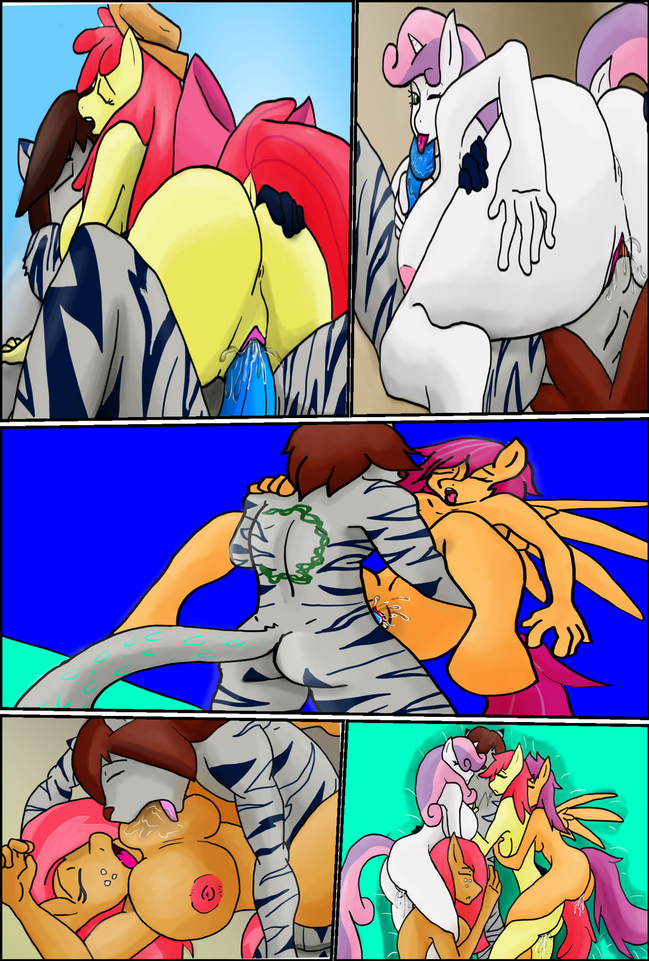 Random Pony fun  by Claw213 page 5 full
