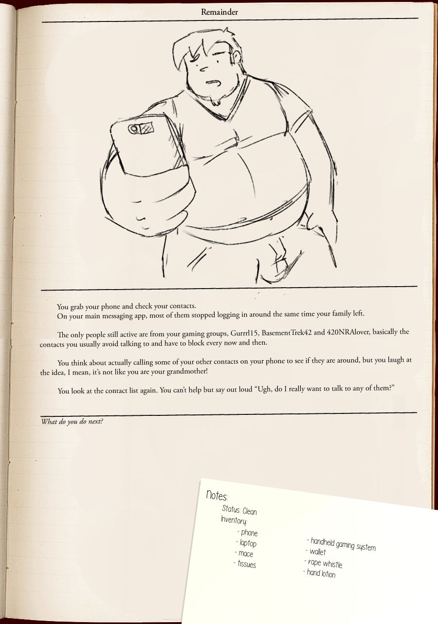 Caesarcub - Interactive Fiction - Remainder page 8 full
