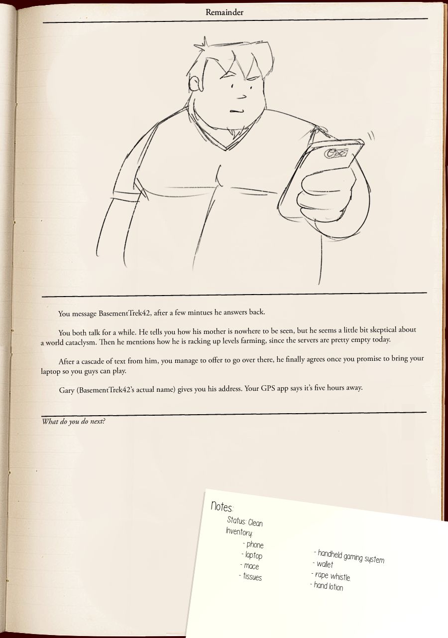 Caesarcub - Interactive Fiction - Remainder page 9 full