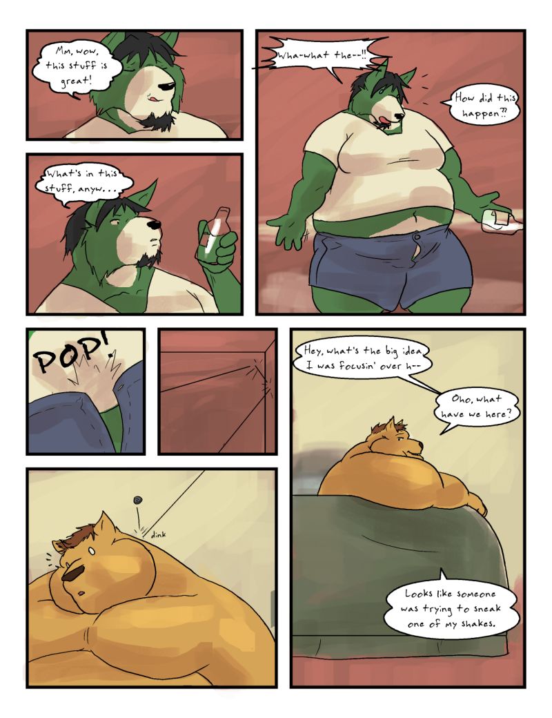 StupidGit - JohnLobo comic page 3 full