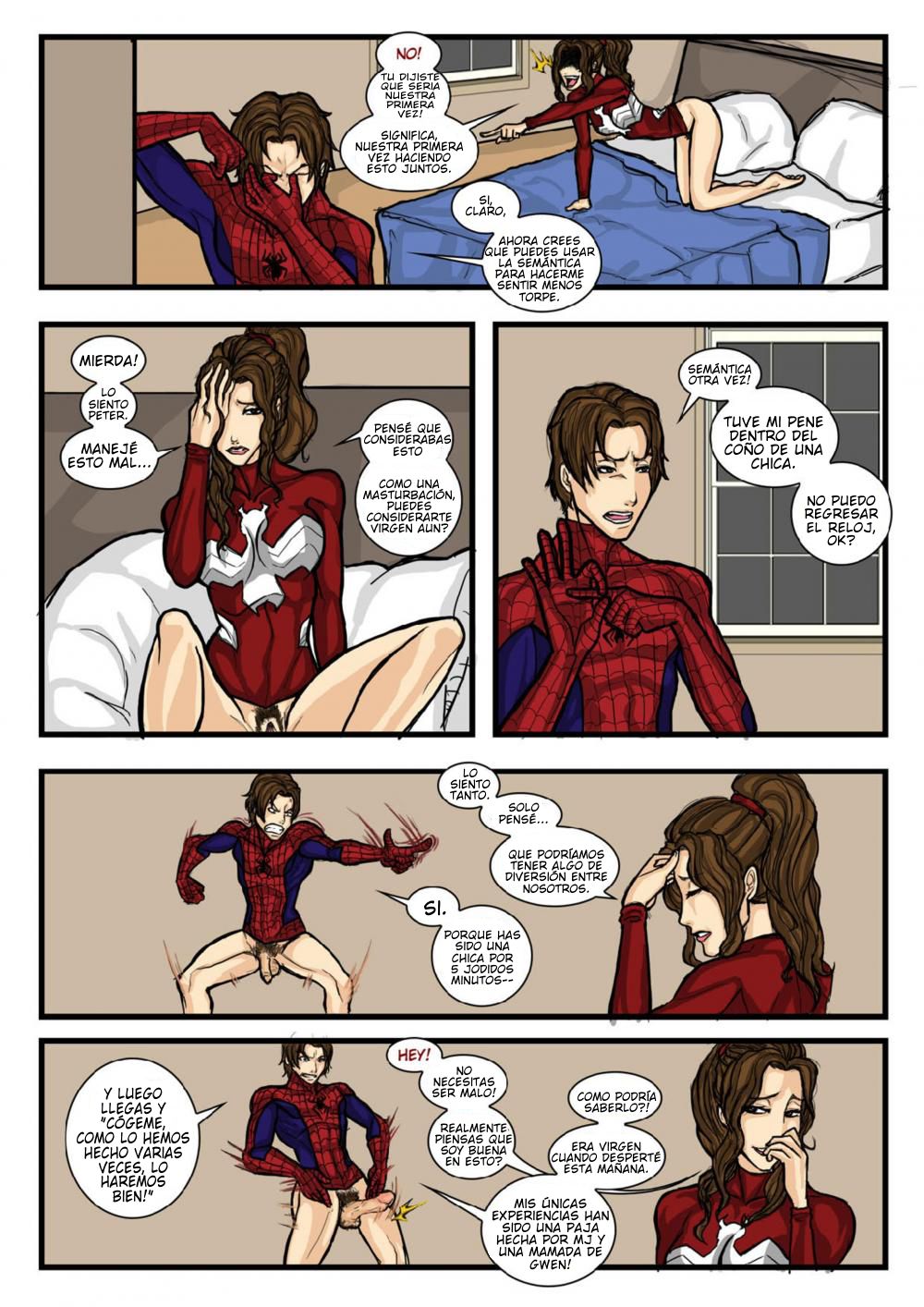Ultimate Spider-Man XXX 4 - Spidercest - warm kitty, soft kitty page 4 full