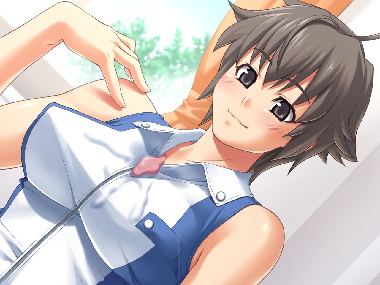 Onnanoko ga Shokushu ni Osowarete Fuku o Tokasareru CG Shuu page 3 full