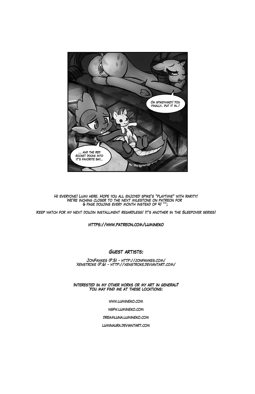 My Little Spike Plushie Playtime page 8 full
