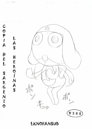 Keroro Gunsou teki Heroine Inga Rough Copy shuu 2004/04/29 Gou cover