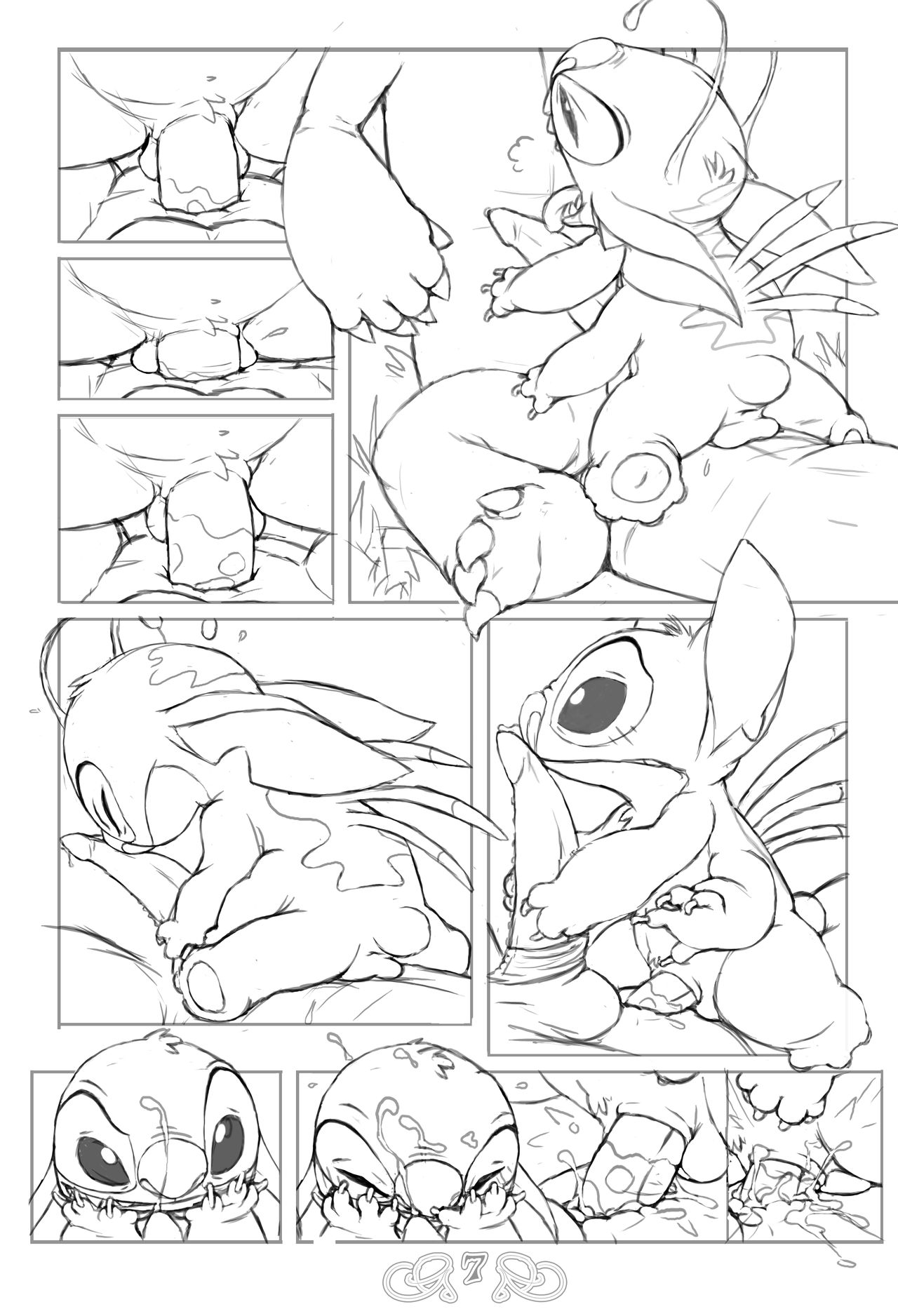 Stitch vs. Toothless page 8 full