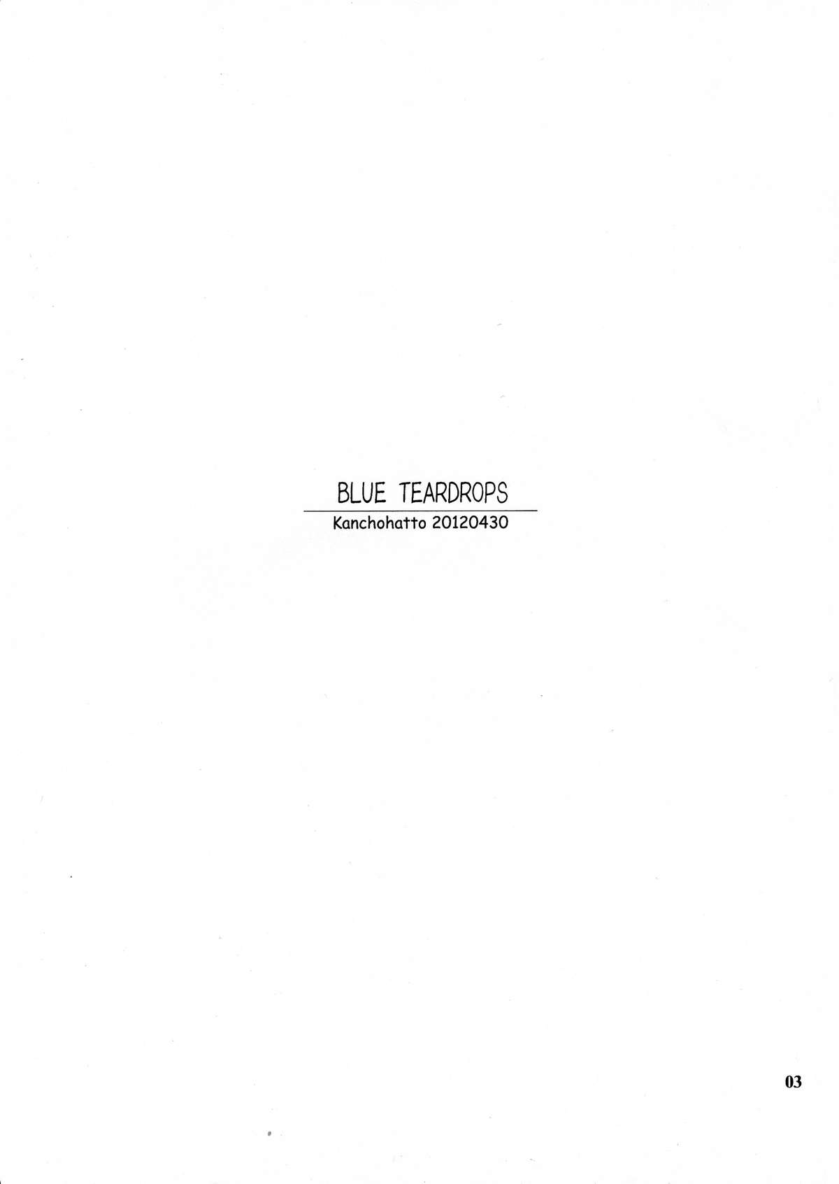 BLUE TEARDROPS page 3 full