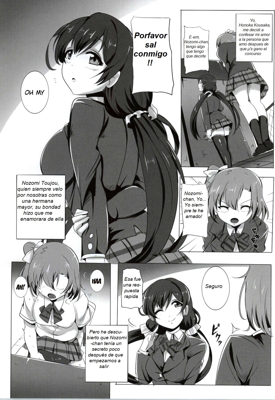 Honoka to Nozomi no Zubozubo Seikatsu | Honoka and Nozomi's Sex Life page 2 full