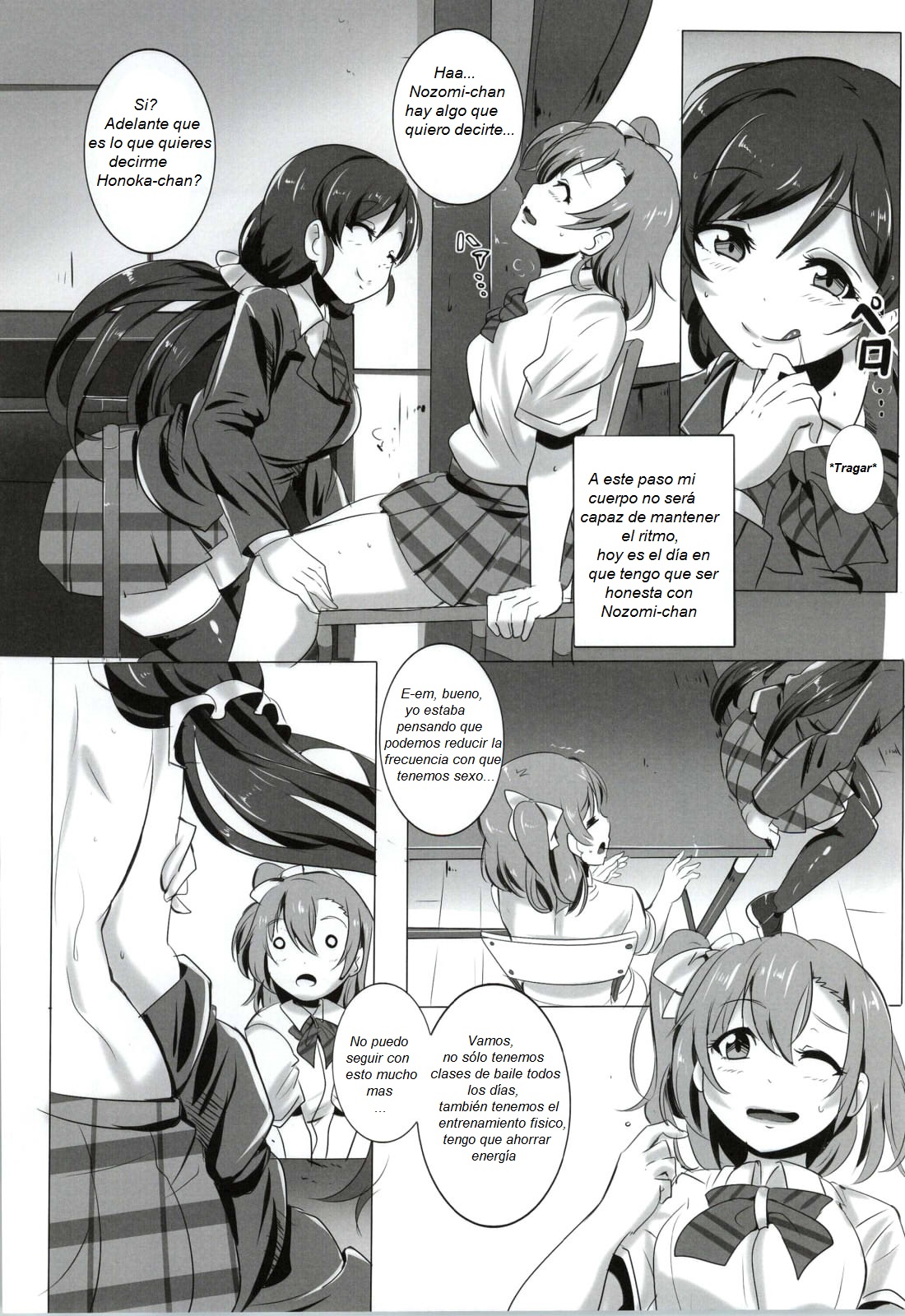 Honoka to Nozomi no Zubozubo Seikatsu | Honoka and Nozomi's Sex Life page 4 full