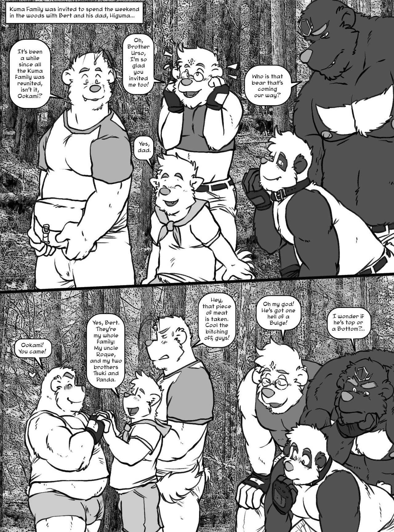 Mark Wulfgar - Kuma Senshi no Bokki 06 page 1 full