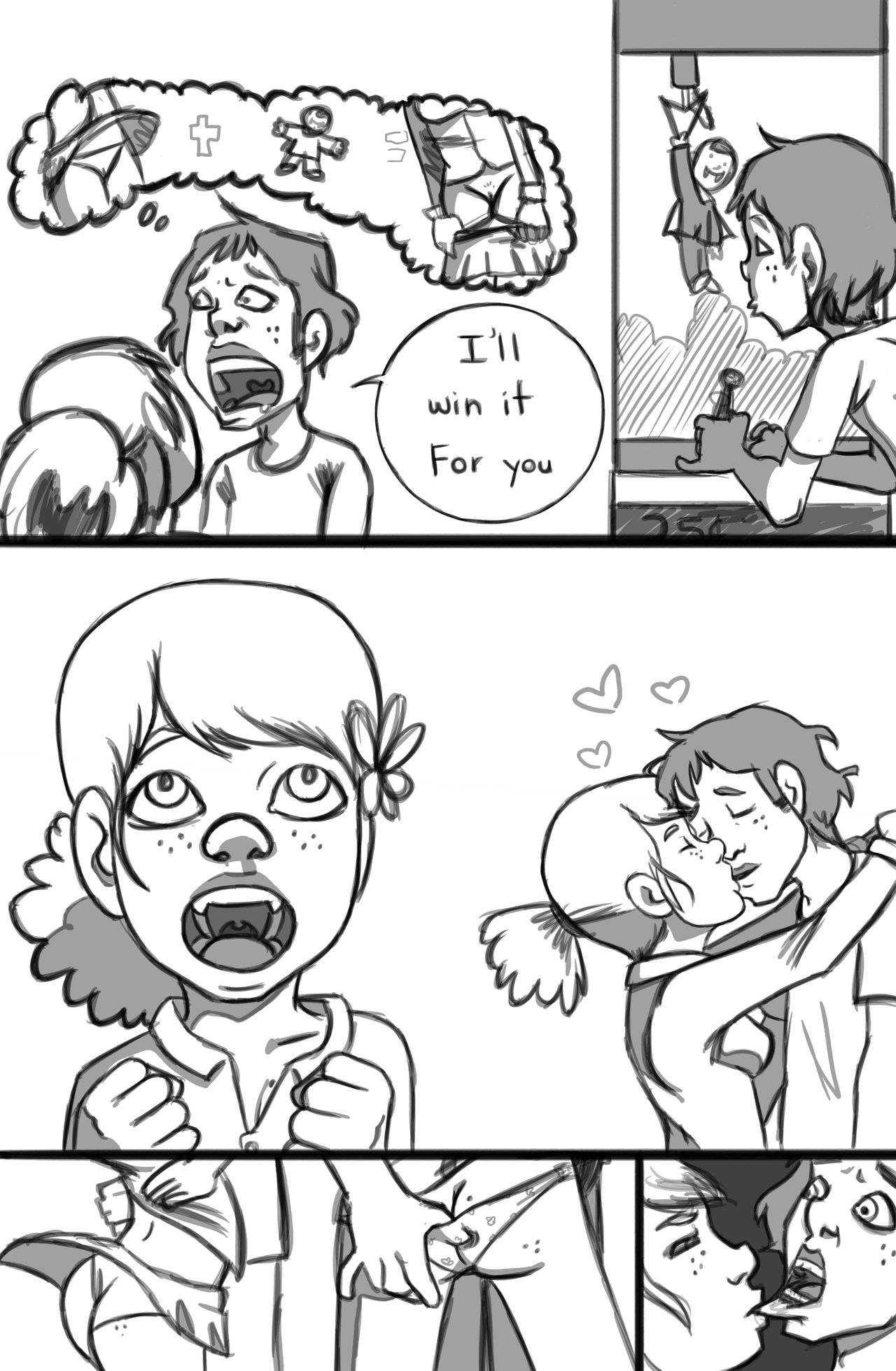 Zoe the vampire webcomic preview page 7 full