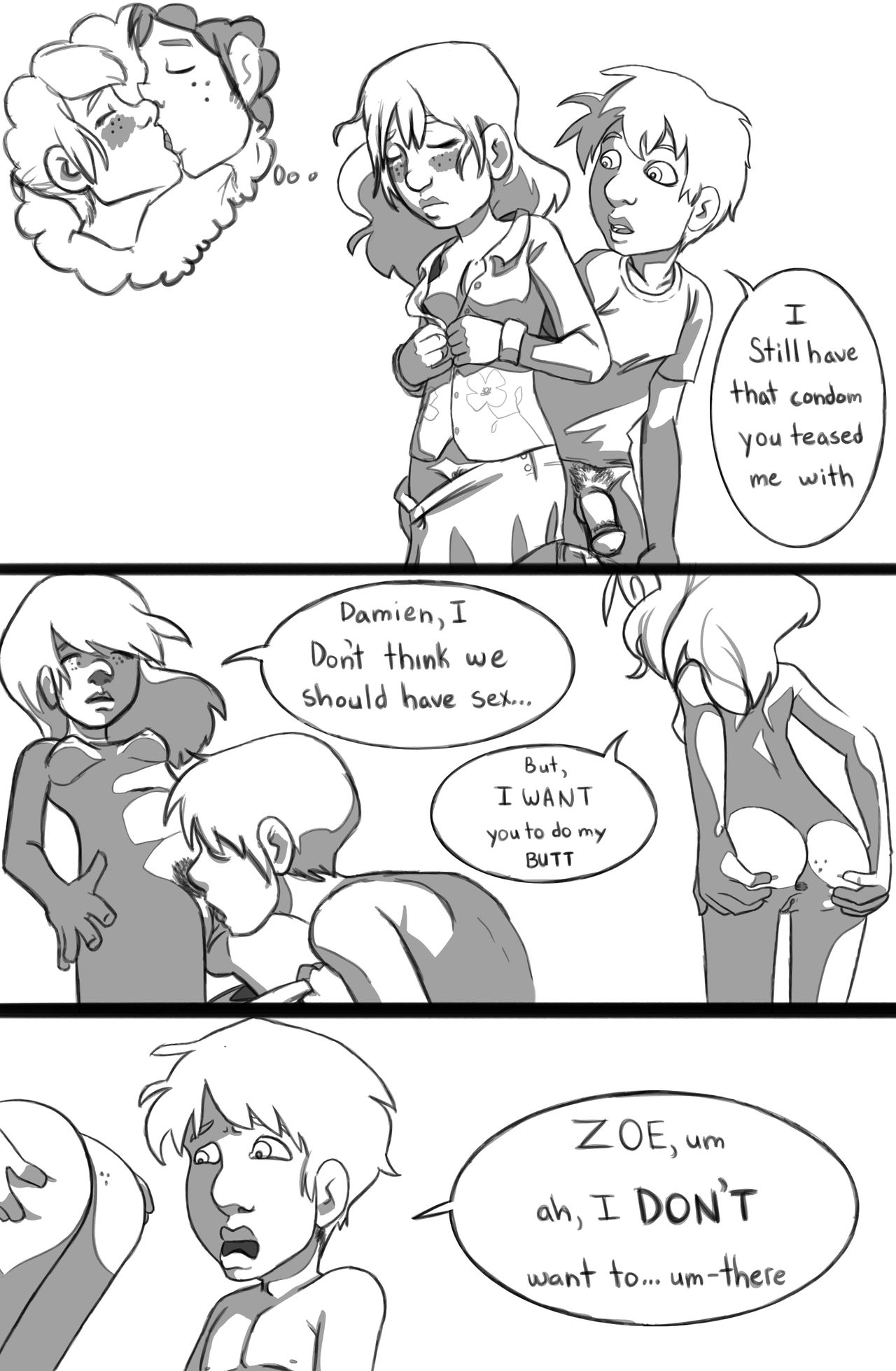 Zoe the vampire webcomic preview page 9 full