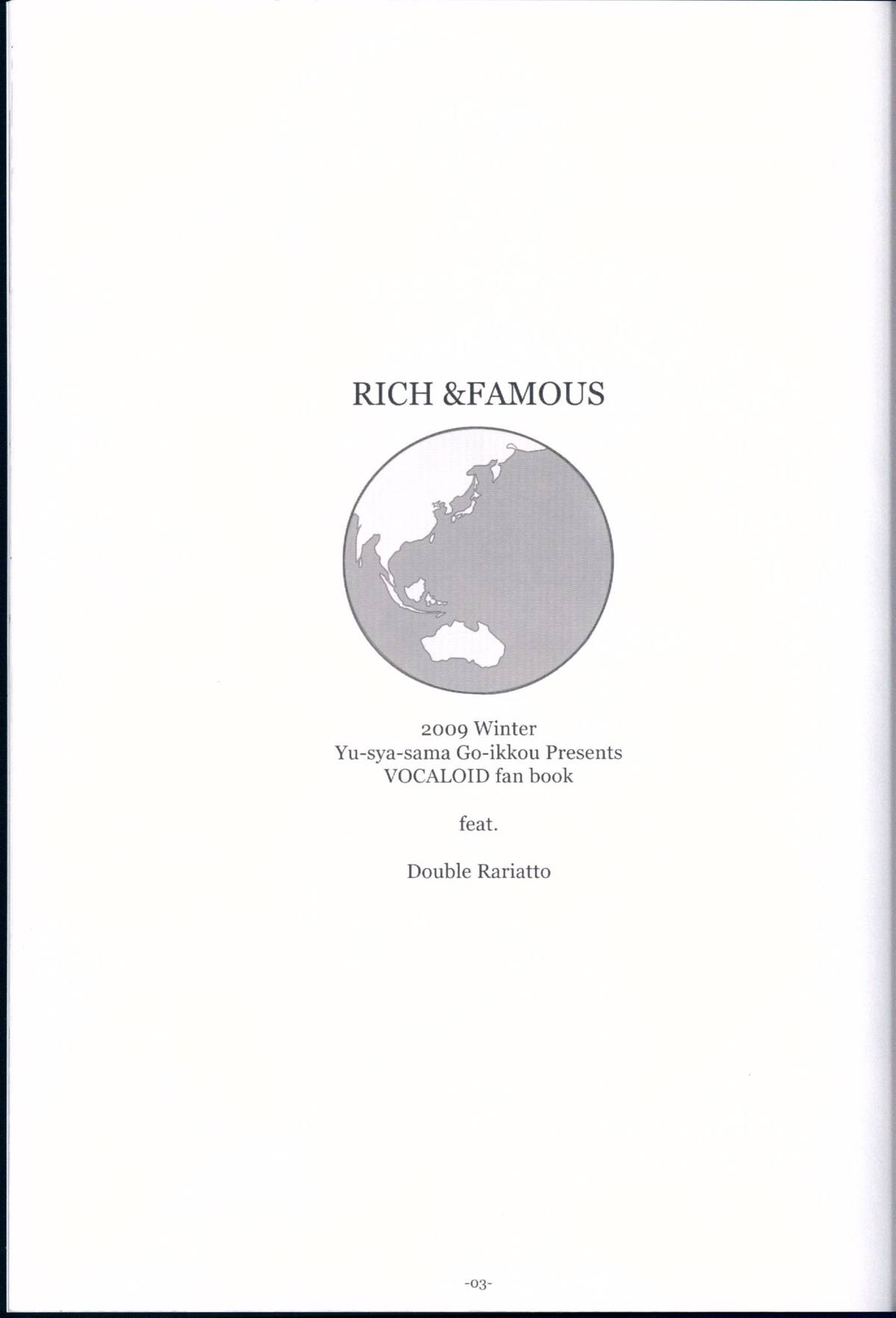 RICH &amp; FAMOUS page 3 full