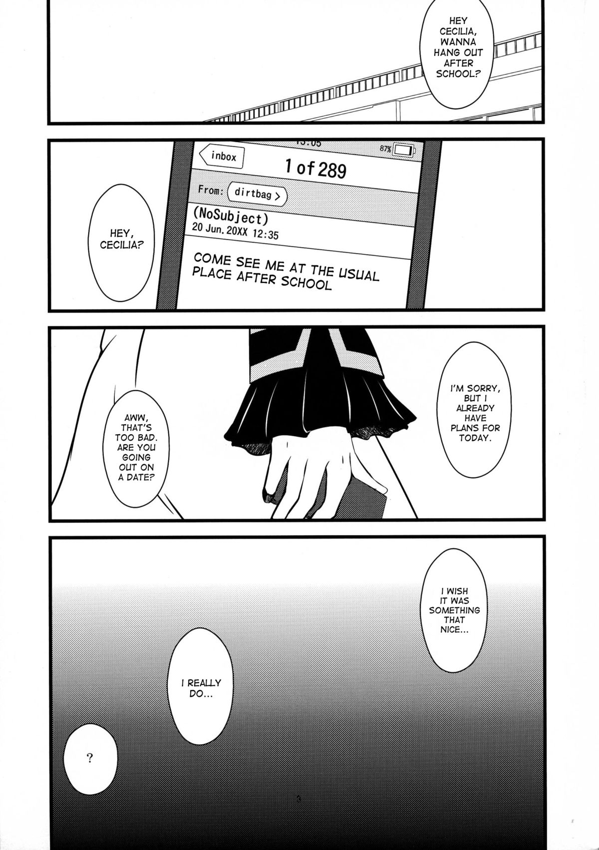 Cecilia-san ga Wana ni Hamatte Shokushu o Haranjau Hon 2 page 3 full