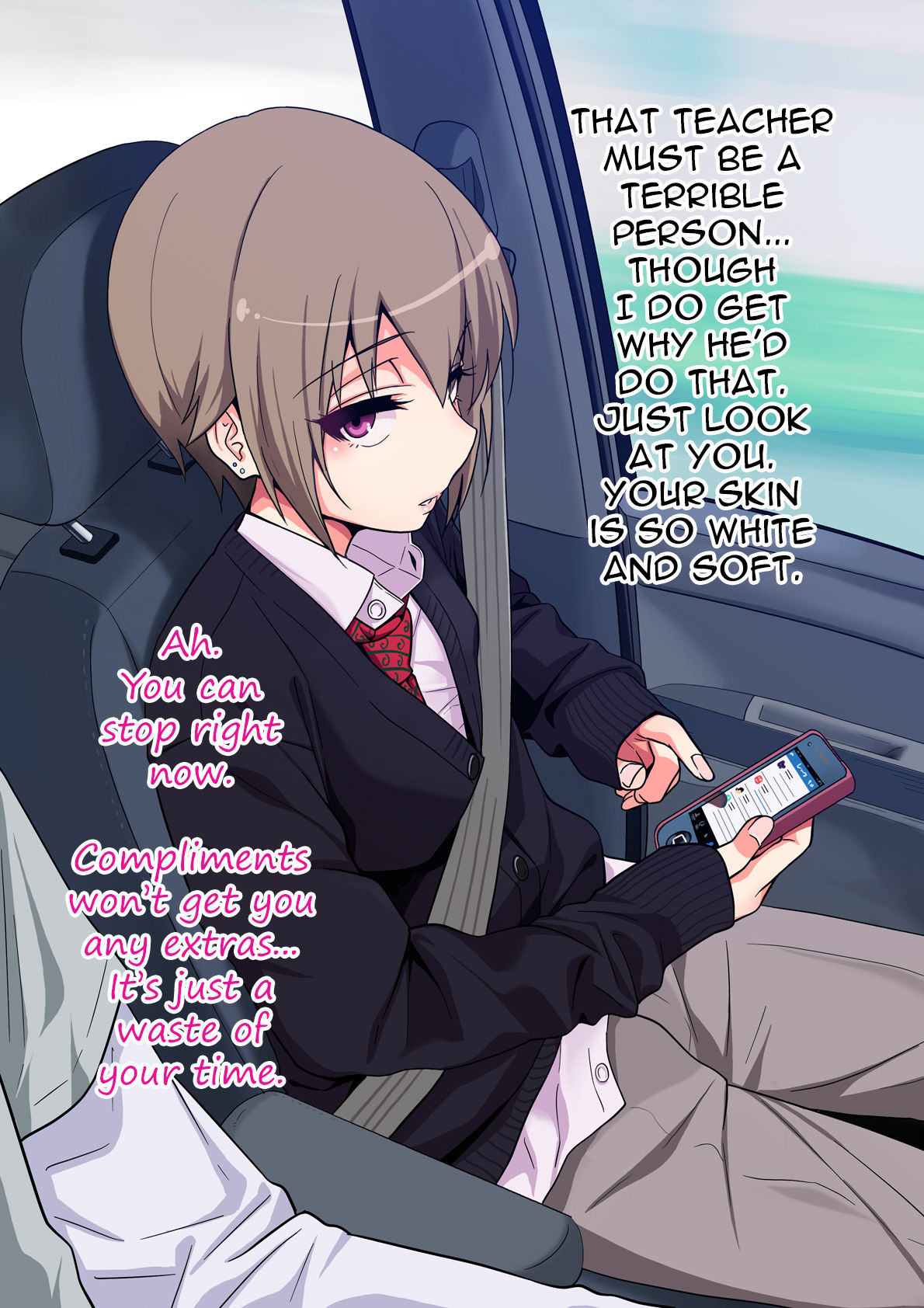 Kimeseku ni Maketa Shounen page 8 full