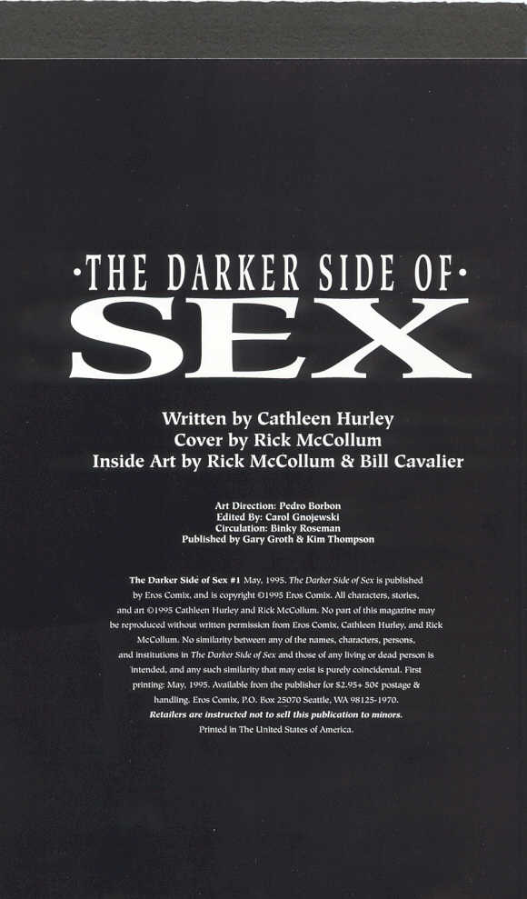 The Darker Side Of Sex #1 page 2 full