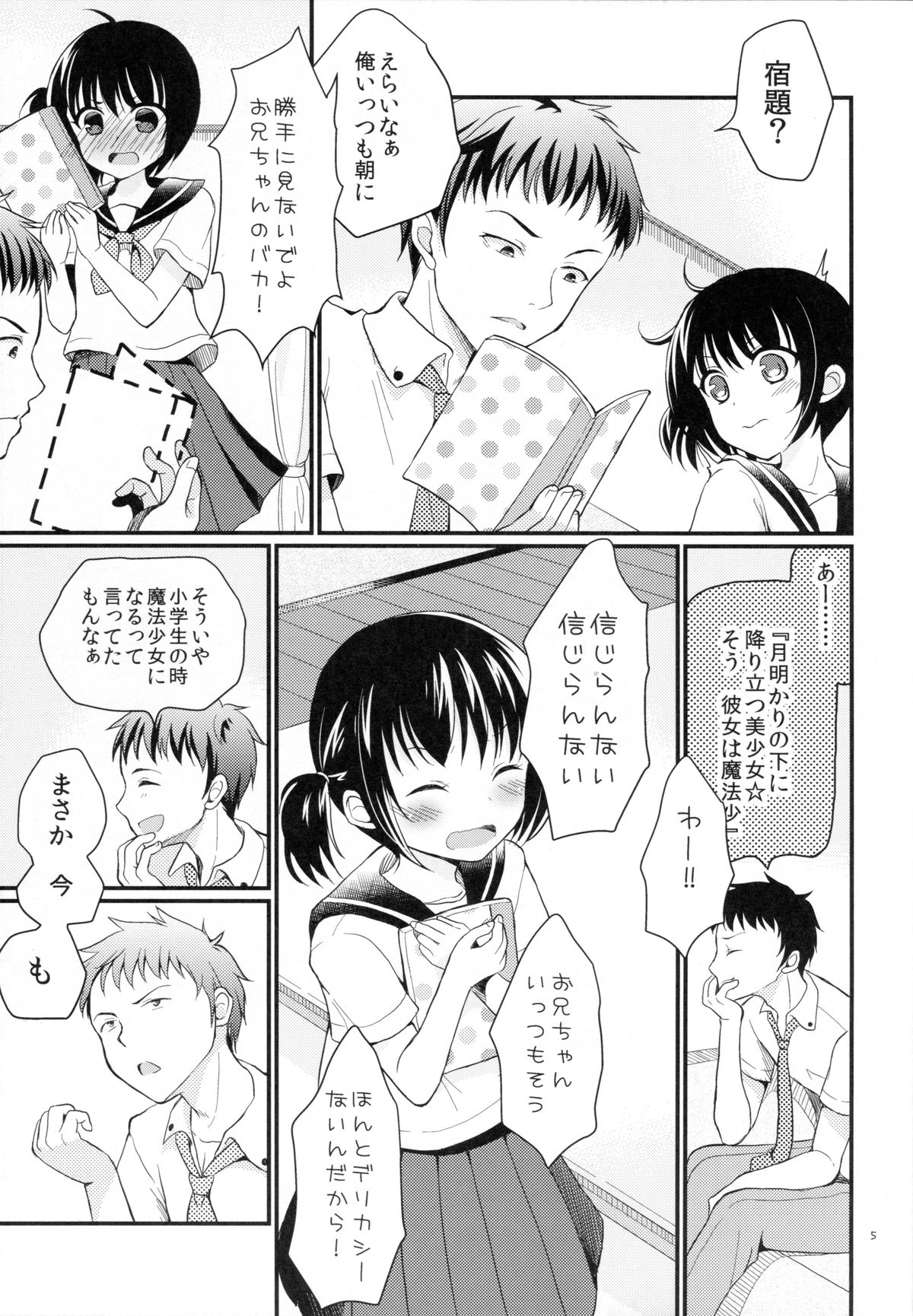 Imouto wa Mahou Shoujo ni Narenai page 5 full