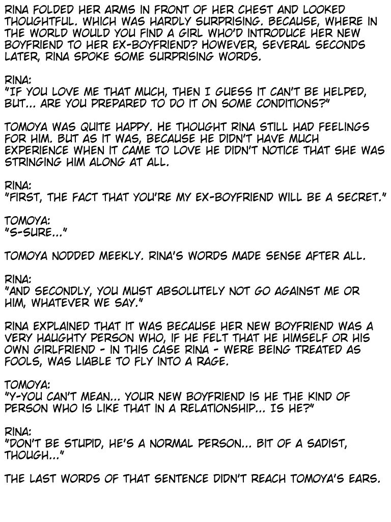 Kyousei M Onabake Choukyou ~Kouhai ni Netorarete Couple no Dorei ni Sareta Senpai~ | The forced feminization training ~ The NTR'ed senpai who was made the slave of the couple who were his kouhai ~ page 6 full