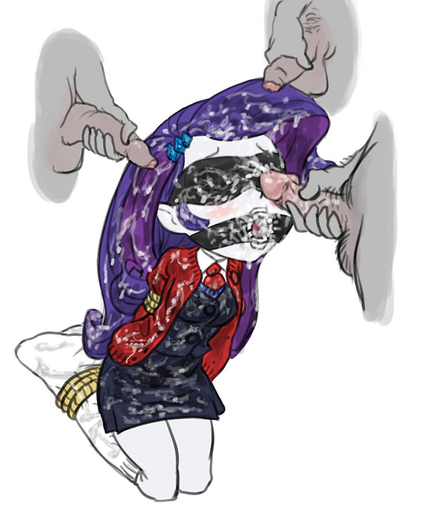Rarity Bukkake Bondage page 5 full