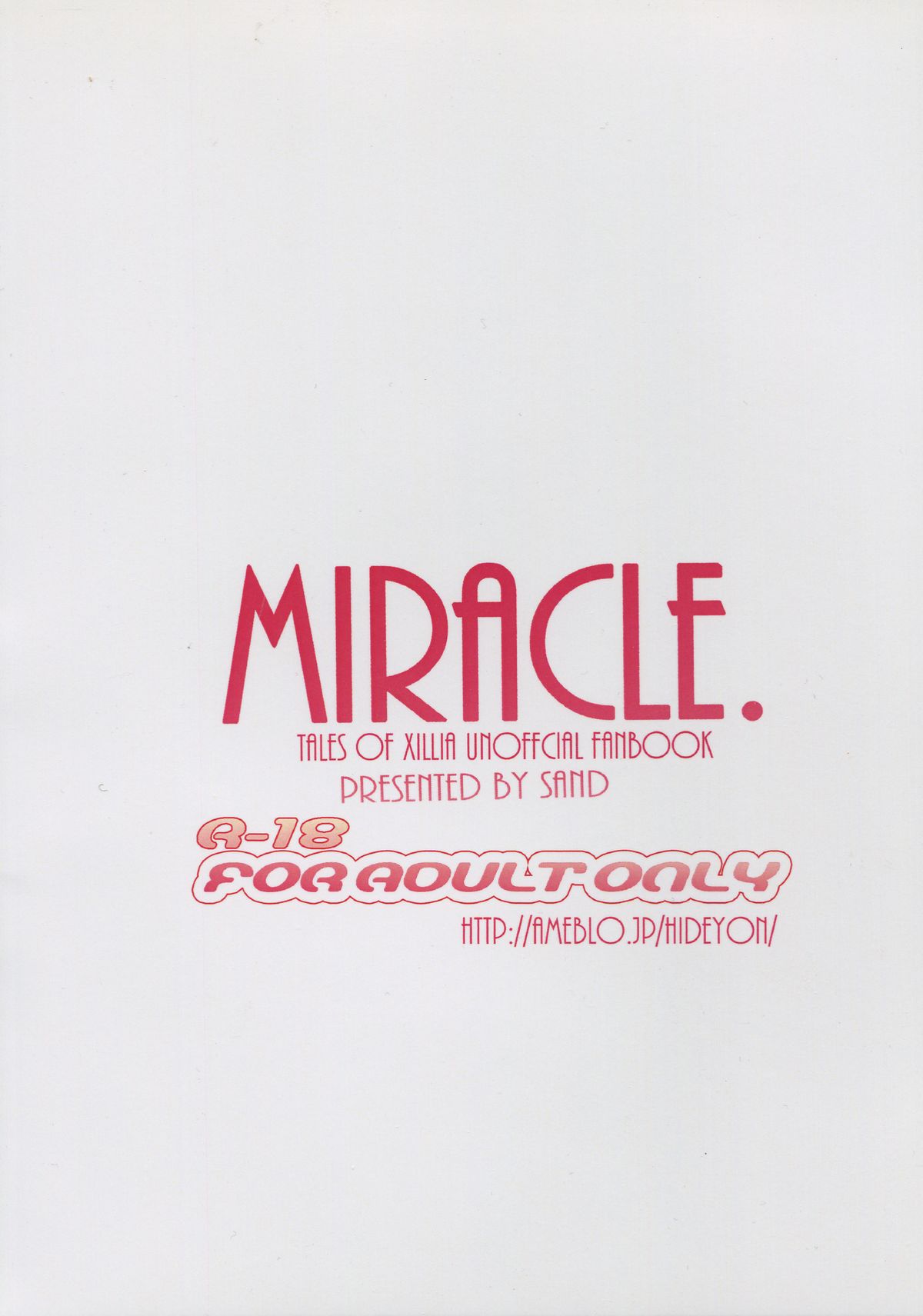 Miracle page 2 full