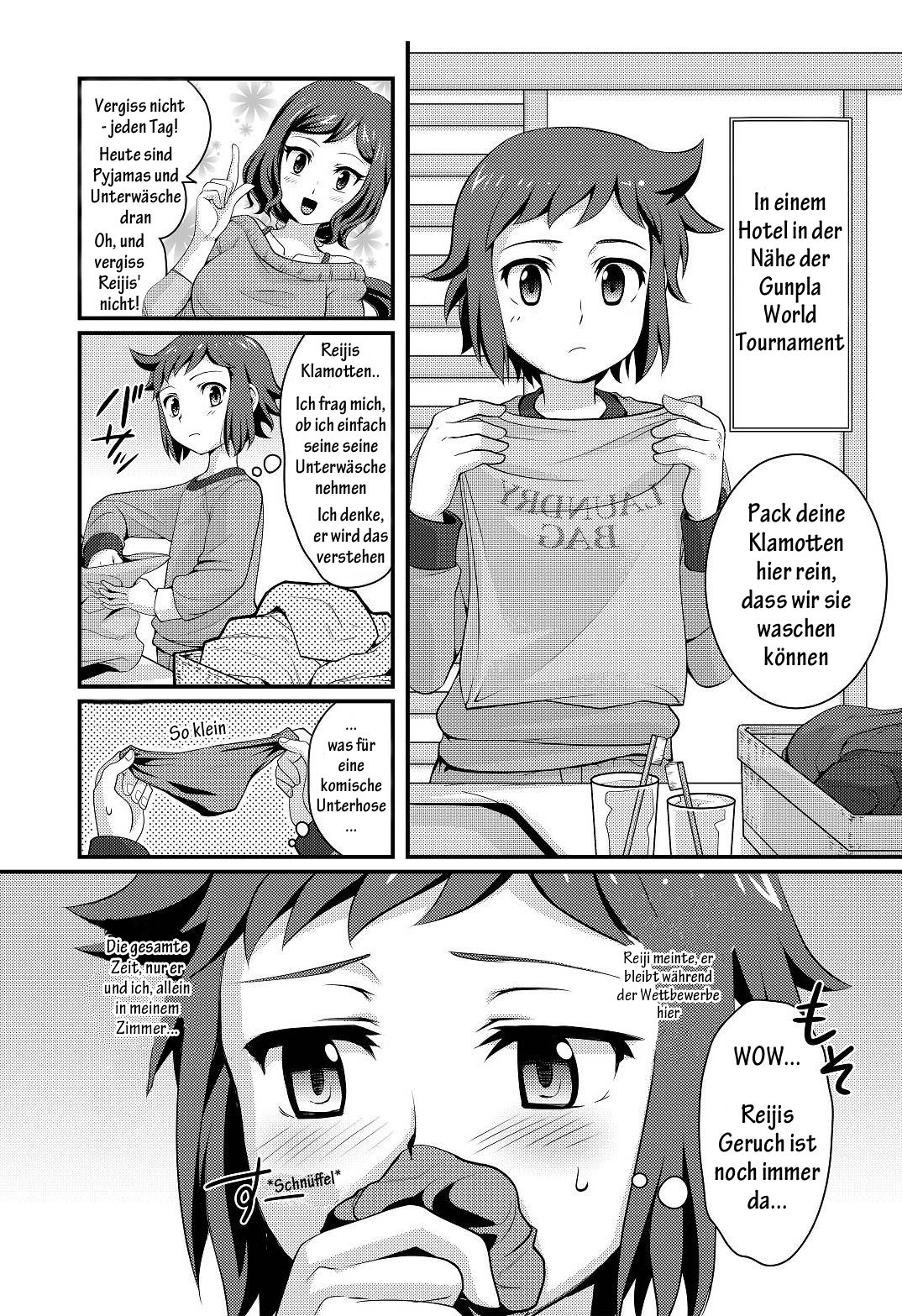 Builder to Fighter no Naisho Banashi page 2 full