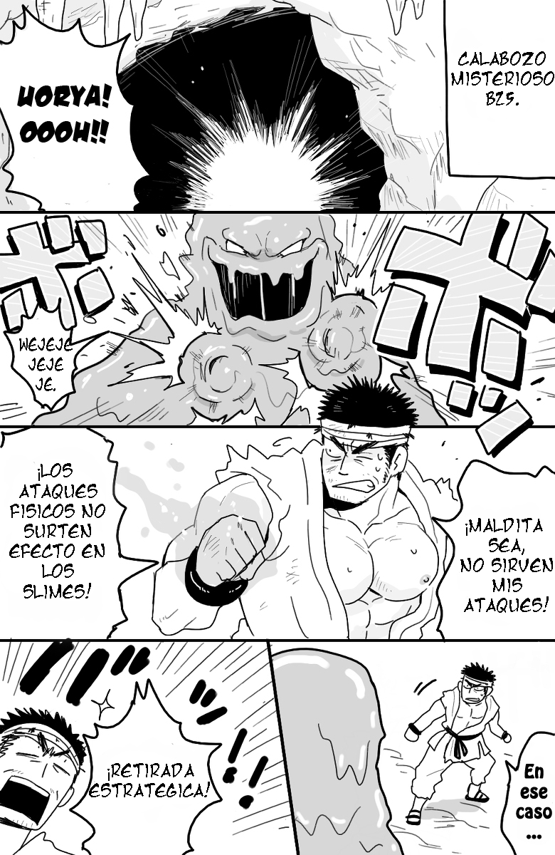 Doujinshi Final fantasy Parody - Luchador x Mago blanco - Spanish page 2 full