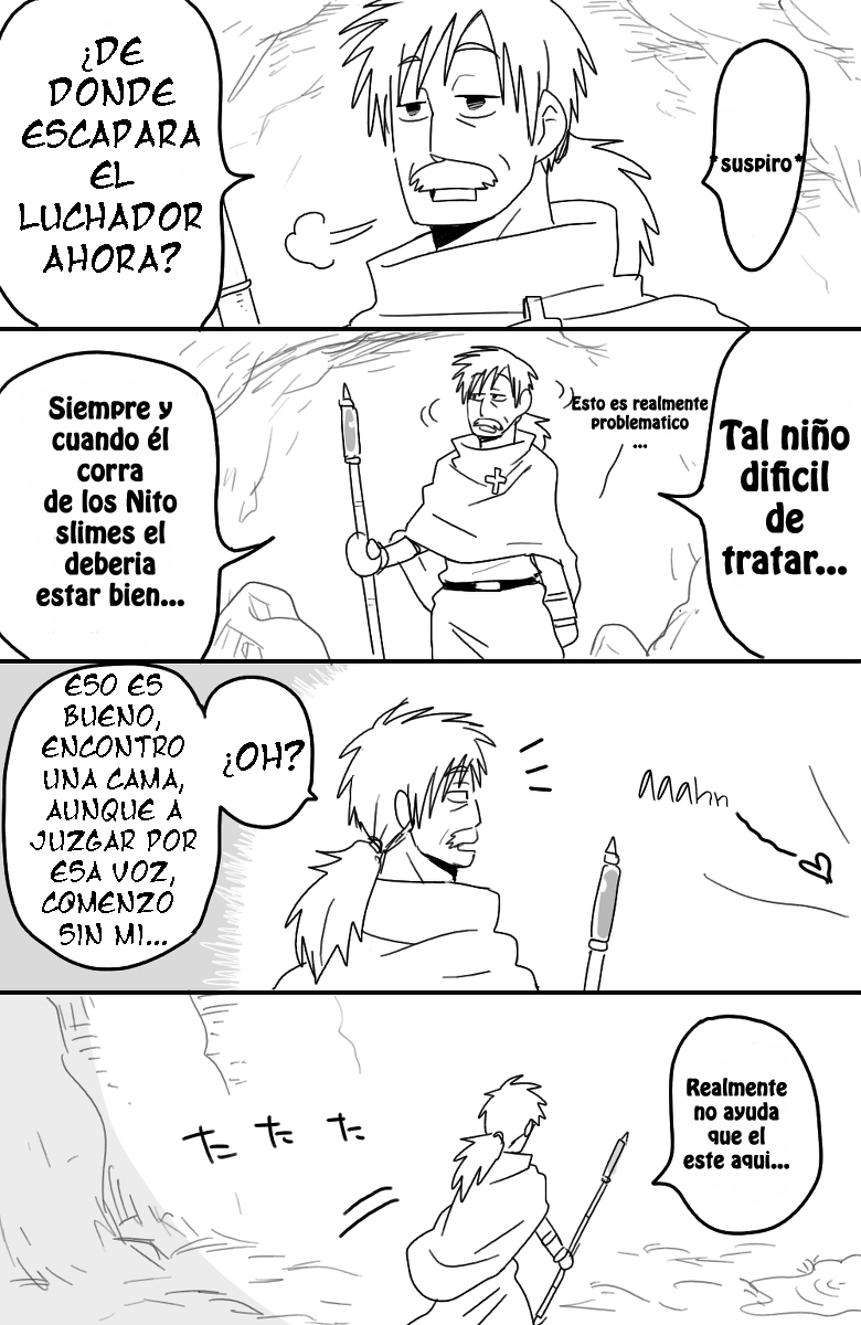 Doujinshi Final fantasy Parody - Luchador x Mago blanco - Spanish page 5 full