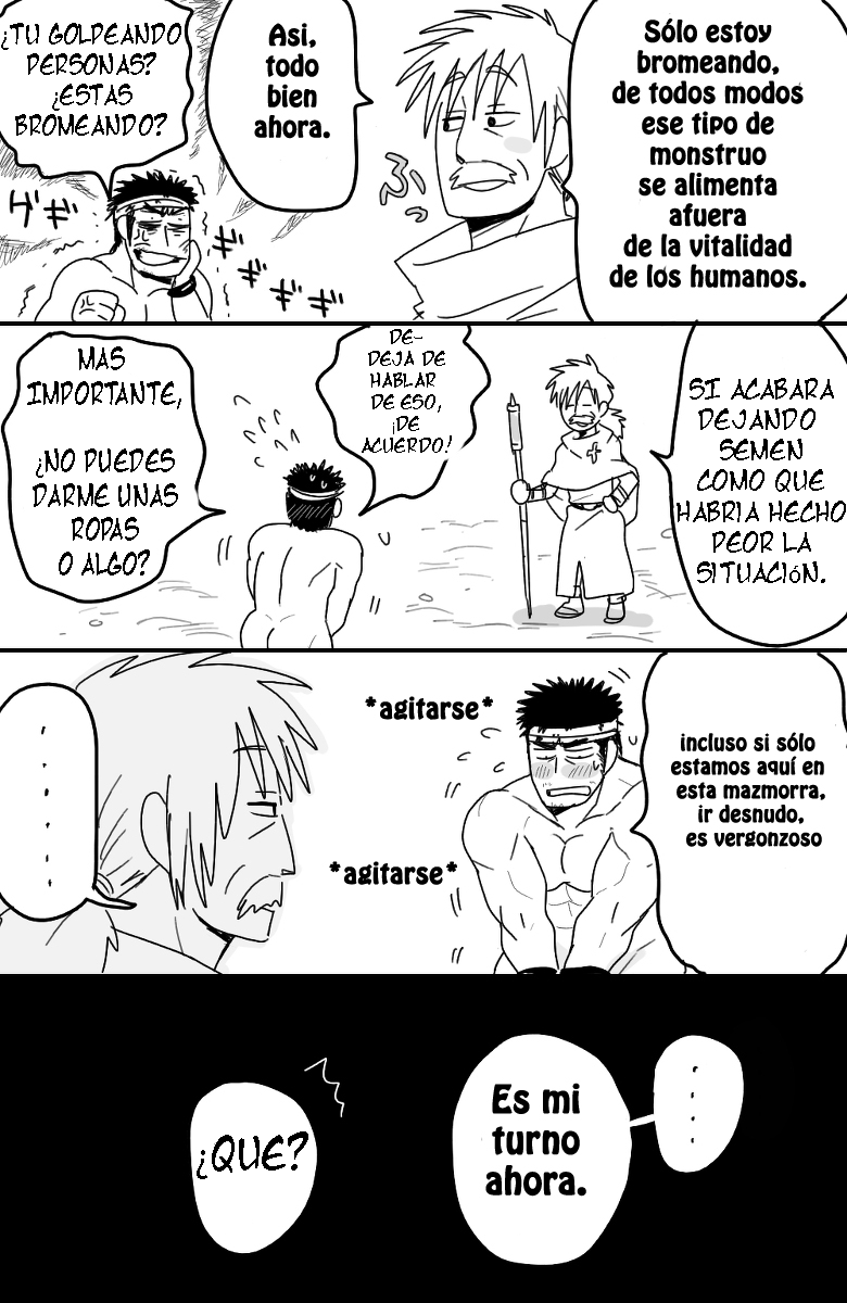 Doujinshi Final fantasy Parody - Luchador x Mago blanco - Spanish page 9 full