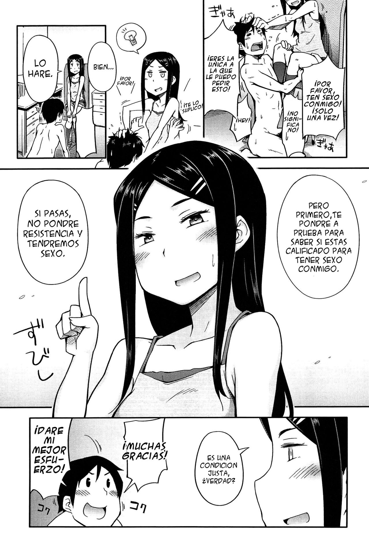 Souda Imouto to Renshuu Shiyou. | ¡Ya sé! prácticare con mi hermana menor. page 5 full