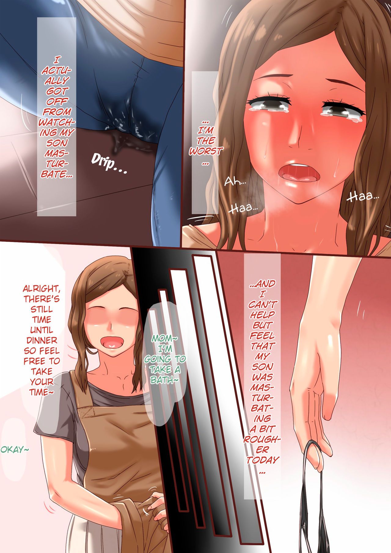 Saikin, Musuko no Pantsu kara Seieki no Nioi page 8 full