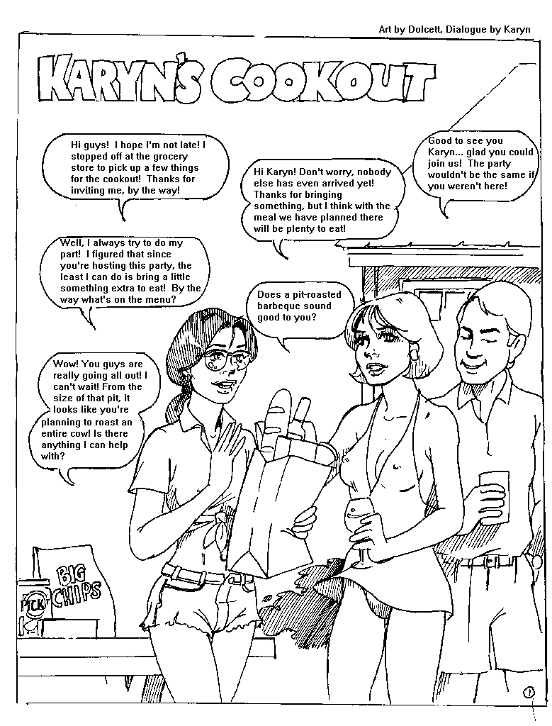 Karyn's Cookout page 1 full