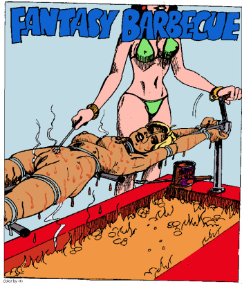 Fantasy barbeque - color cover