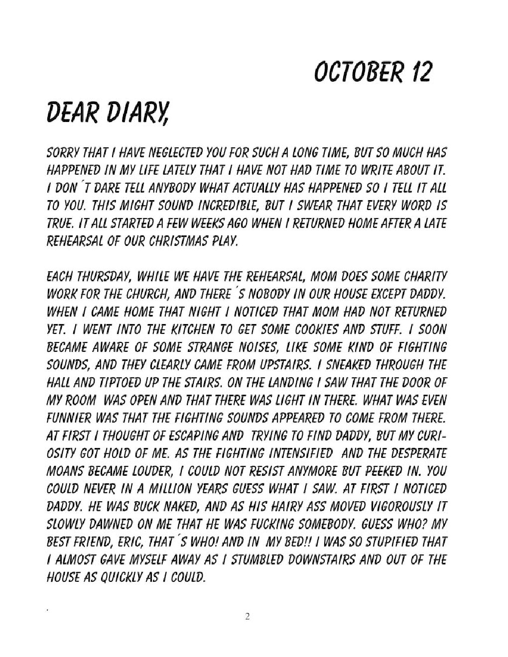 Julius - Furry Creek Diary page 2 full