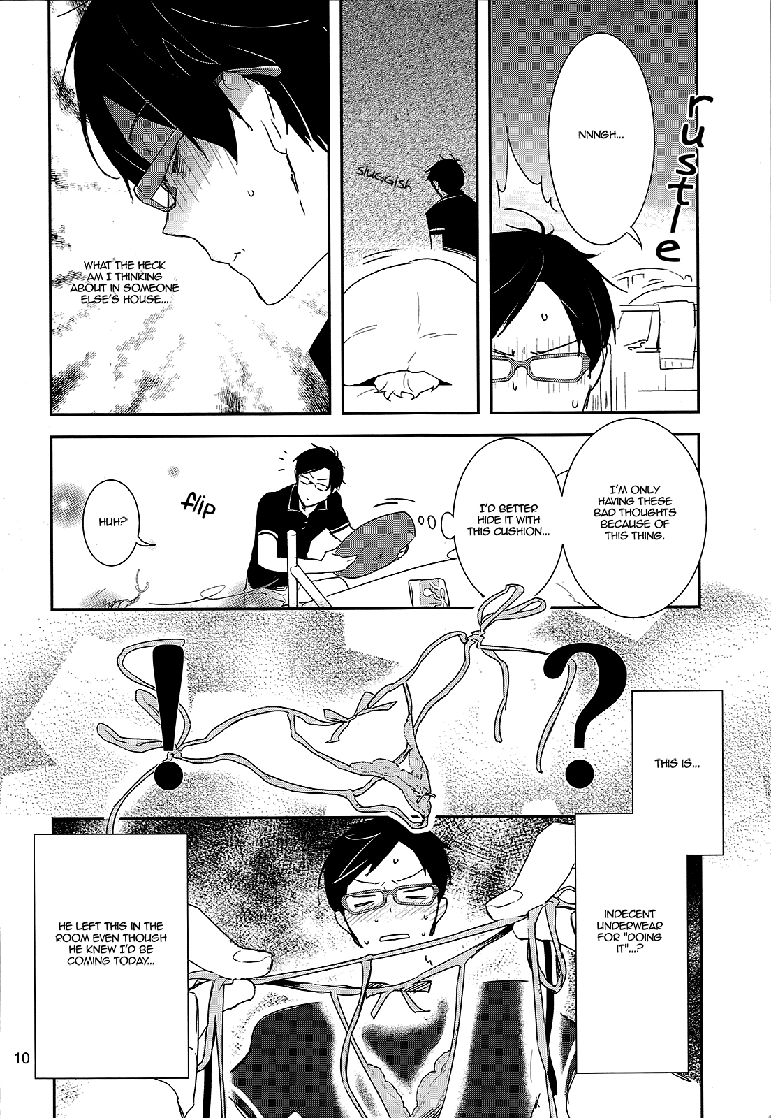 Ryuugazaki Nanigashi wa Seiyoku wo Moteamashiteiru. page 10 full