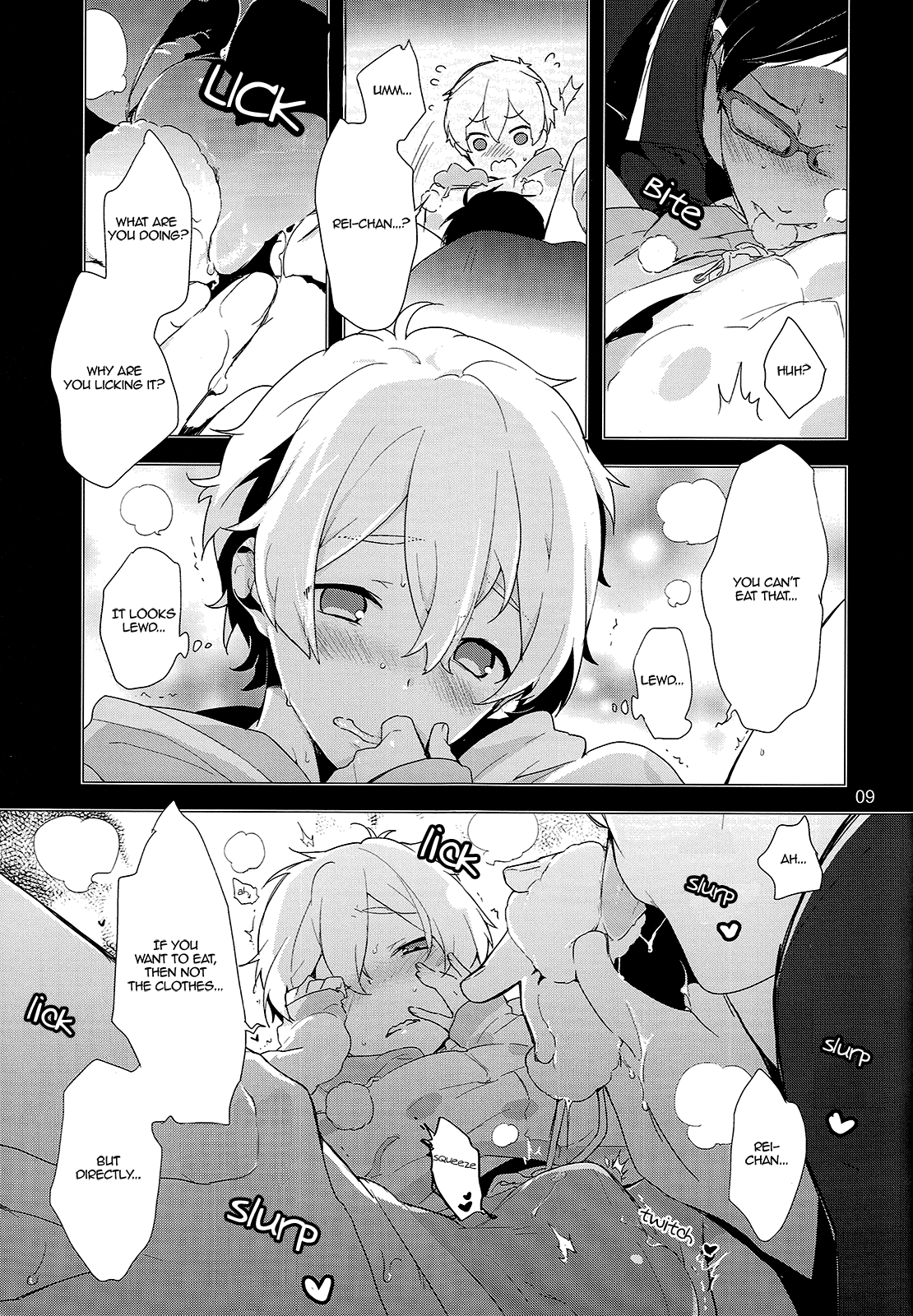 Ryuugazaki Nanigashi wa Seiyoku wo Moteamashiteiru. page 9 full